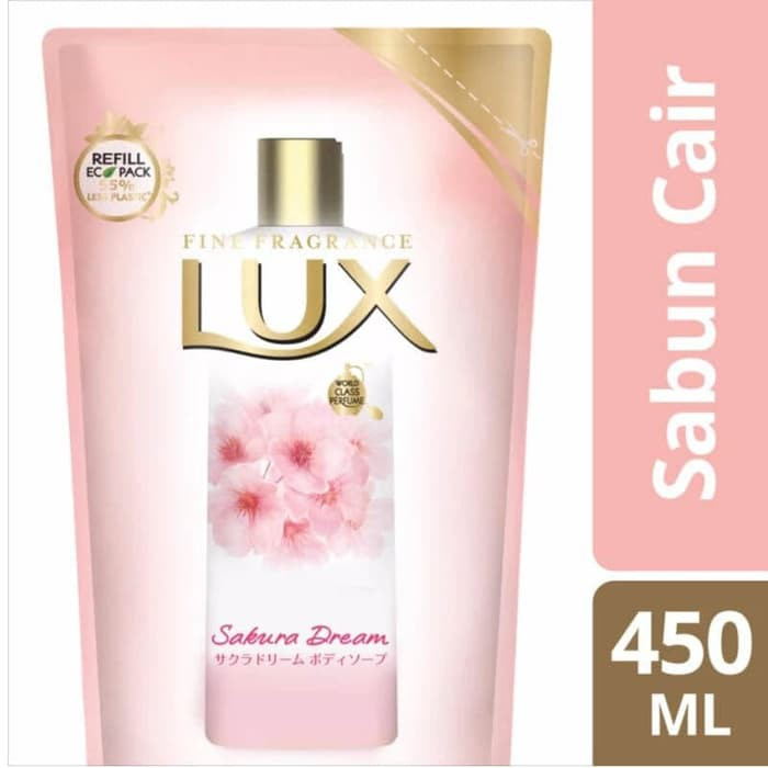 LUX Body Wash Sakura REFILL 450ML